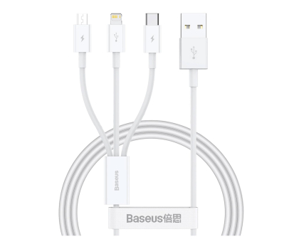 Kabel Baseus Kabel Superior Series USB-A - USB-C/Lightning/micro USB 3.5A